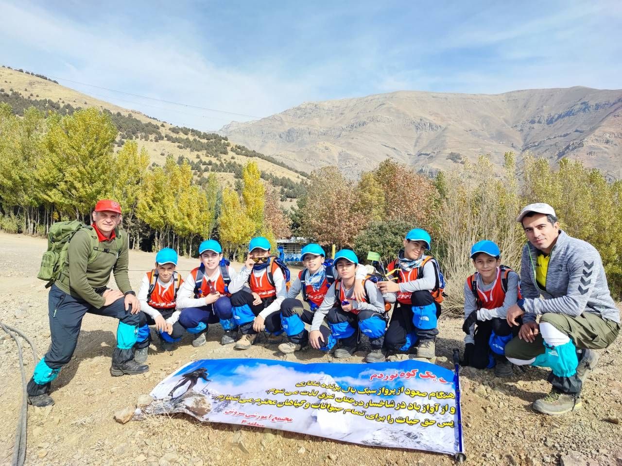 کسب مقام اول رشته کوهپیمایی در سطح منطقه